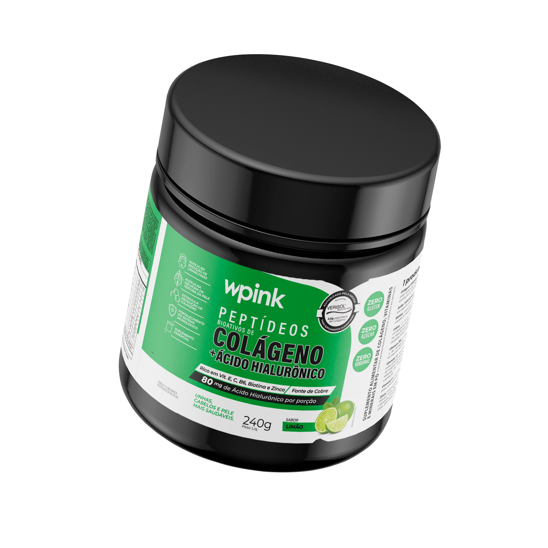 colágeno de limão - 240g - the supply – wp