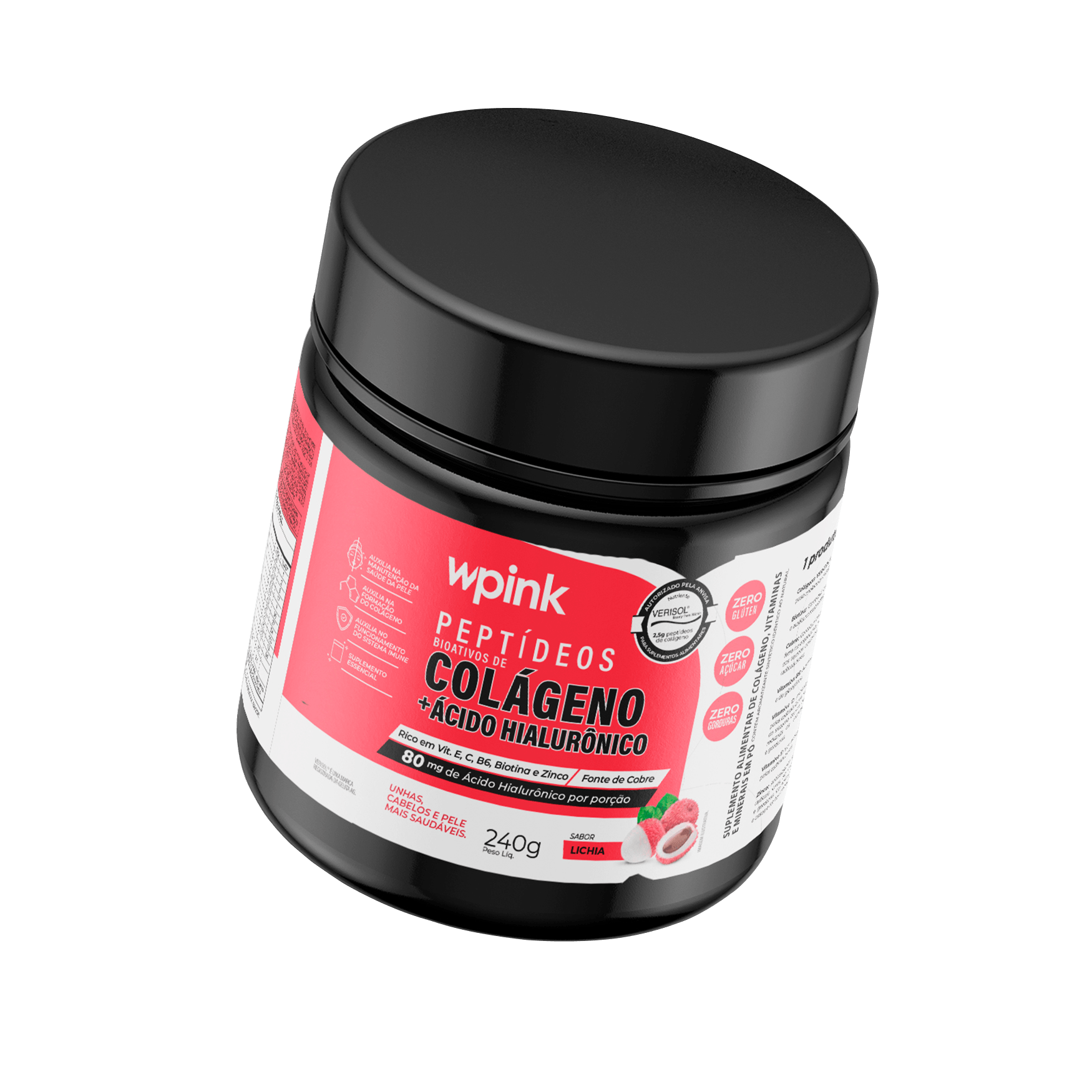 colágeno de lichia - 240g - the supply – wp