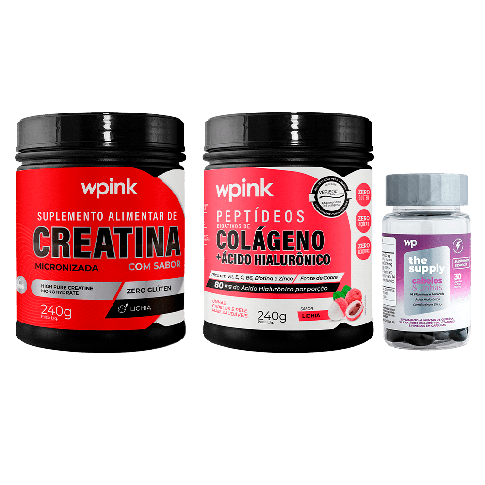 colágeno de laranja + creatina de limão + cabelos e unhas - wp
