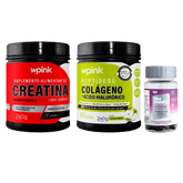 colágeno de maçã verde + creatina de lichia + cabelos e unhas - wp