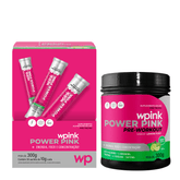 super power pink + power pink de limão - pré-treino - 300g - wp