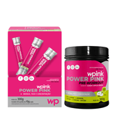 super power pink de maçã verde + power pink de uva verde - pré-treino- 300g - wp
