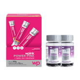 power pink de laranja + 2 cabelos e unhas