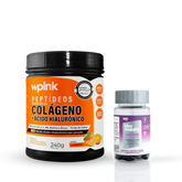 colágeno de laranja - 240g + cabelos e unhas - wp